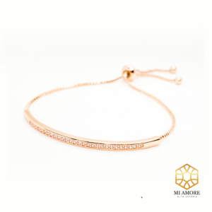 Pulsera ajustable zirconia